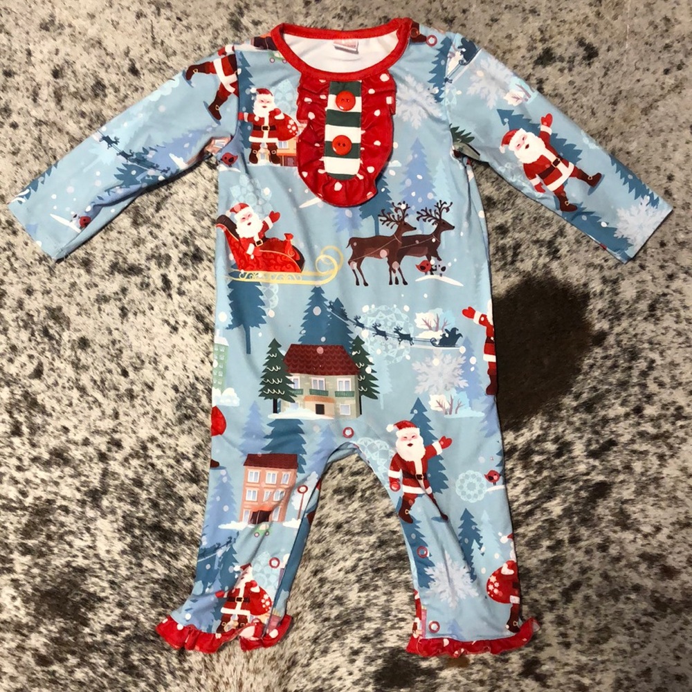 Penelope Plumm Christmas Romper